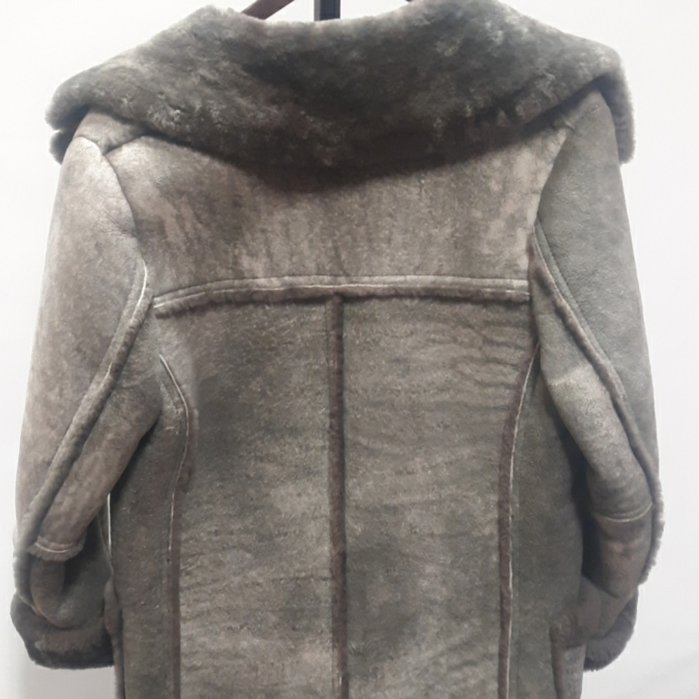 Vintage Shearling Sheepskin Coat - Picture 6 of 7
